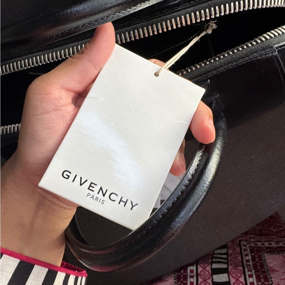 Givenchy Black Leather Satchel - Picture 9 of 16